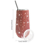 Rhinestone Wine Tumbler