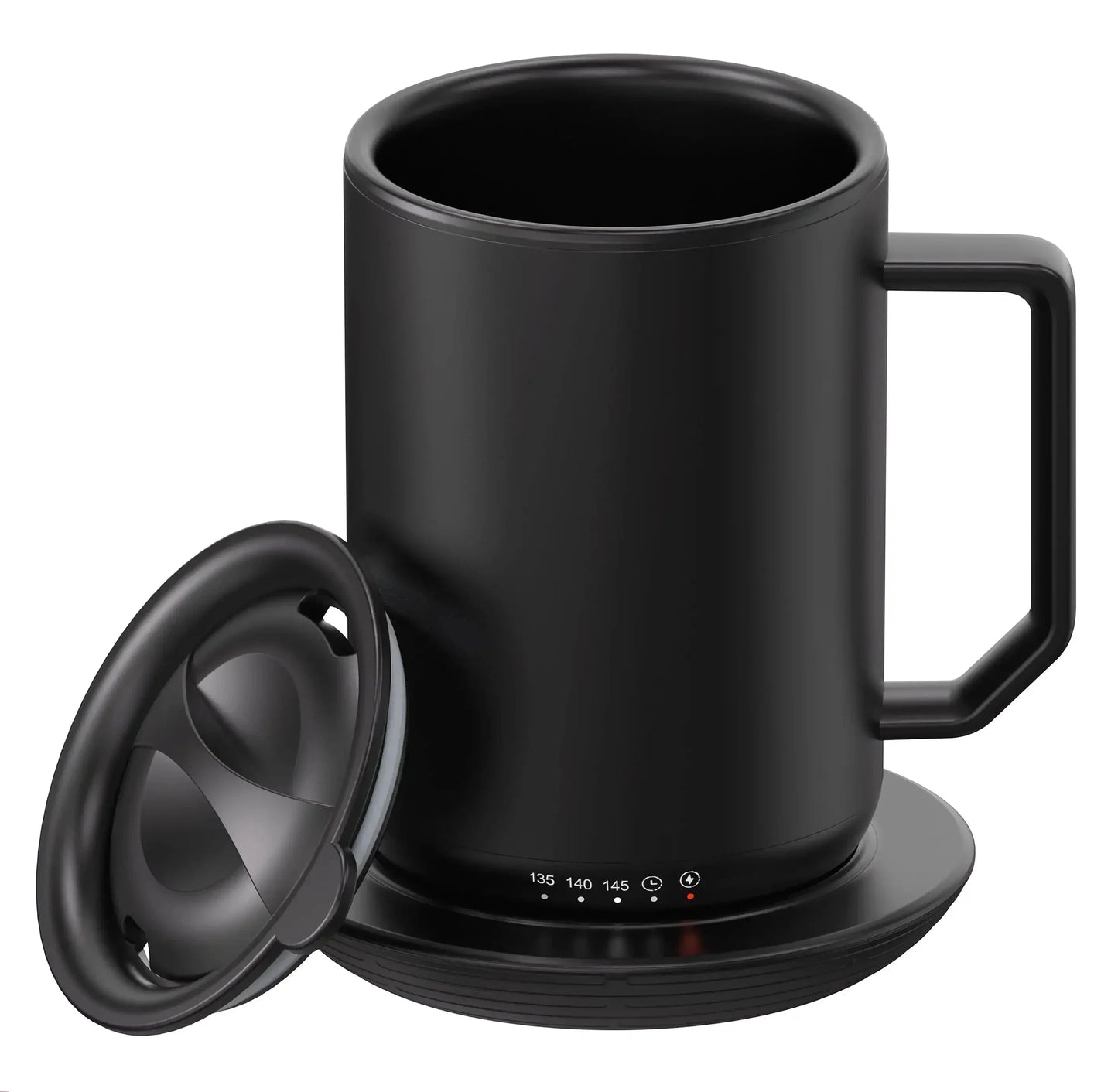 Temperature Coffee Mug Stainless Steel with USB Warmer Base