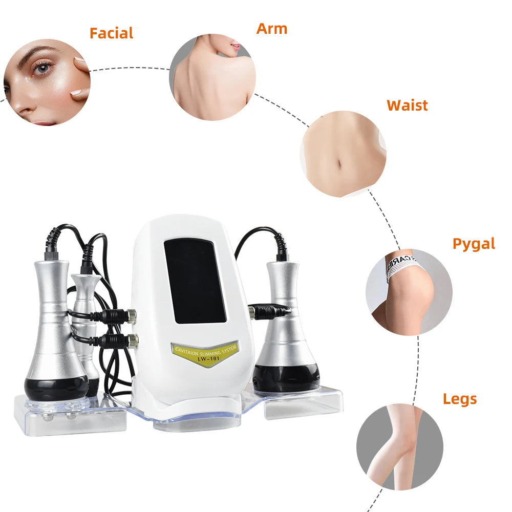 Professional Multi-Functional Body Slimming Massager with Advanced Spa-Grade Technology for Face and Body tightening