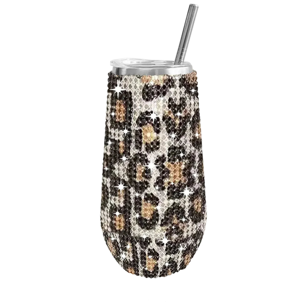 Rhinestone Wine Tumbler