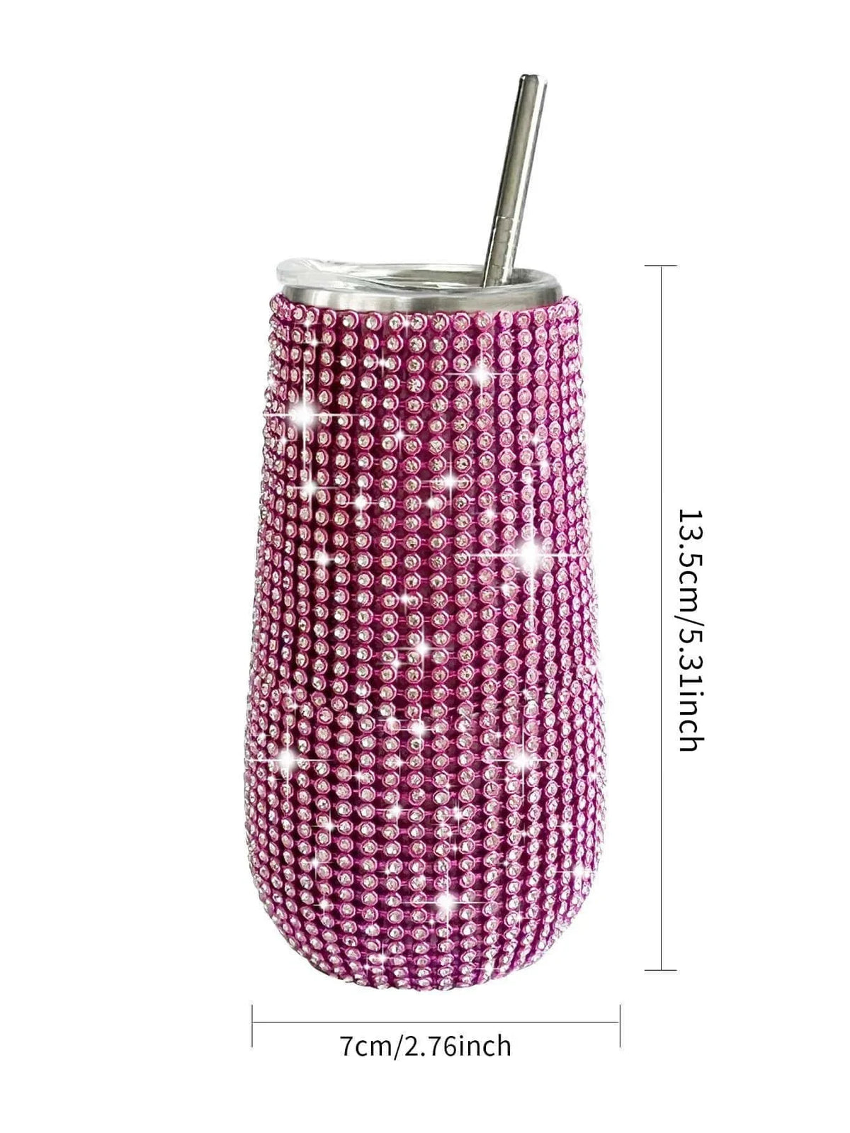 Rhinestone Wine Tumbler